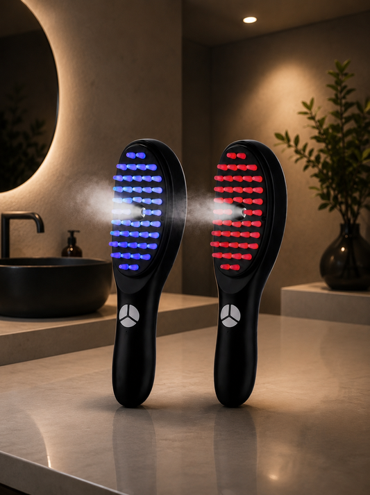 Follicare™ – Peigne Massant LED 3-en-1