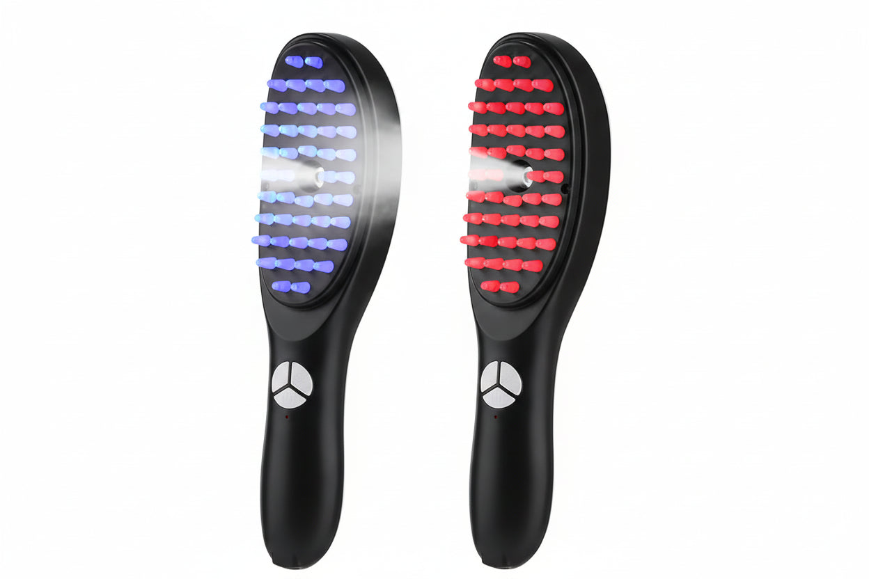 Follicare™ – Peigne Massant LED 3-en-1
